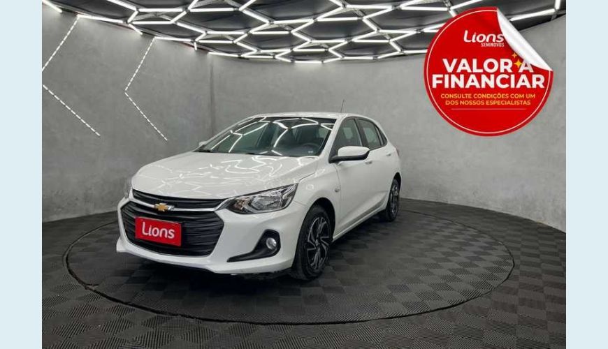 CHEVROLET ONIX LT 1.0 TURBO FLEX MANUAL 4P - BRANCO - 2024 Foto 1 (Grande)