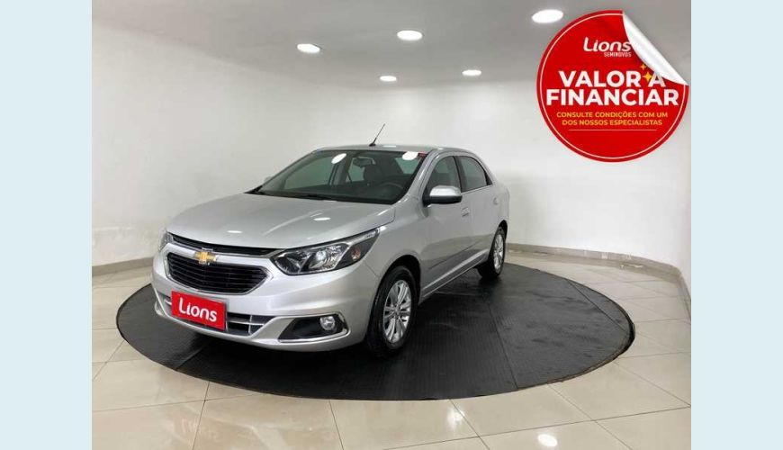CHEVROLET COBALT LTZ 1.8 8V FLEX AUT. 4P - PRATA - 2019 Foto 1 (Grande)
