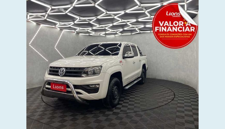 VOLKSWAGEN AMAROK S 4X4 CD 2.0 TDI DIESEL MANUAL 4P - BRANCO - 2017 Foto 1 (Grande)