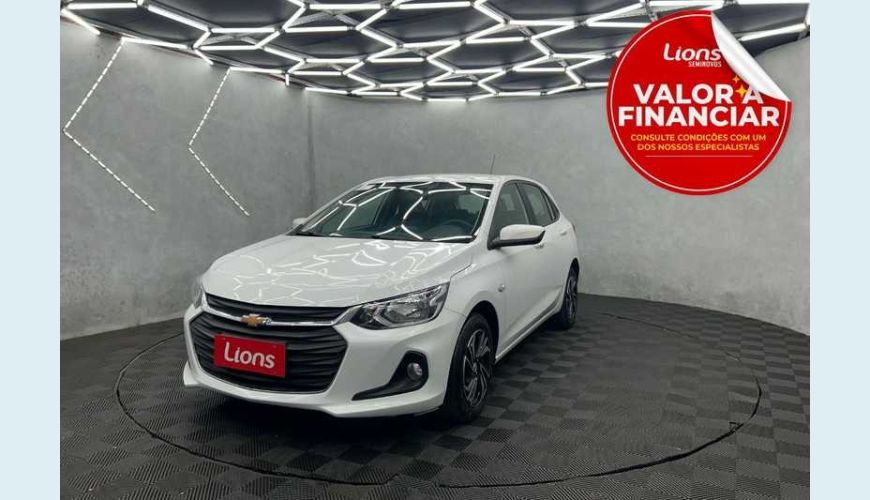 CHEVROLET ONIX LT 1.0 TURBO FLEX MANUAL 4P - BRANCO - 2024 Foto 1 (Grande)