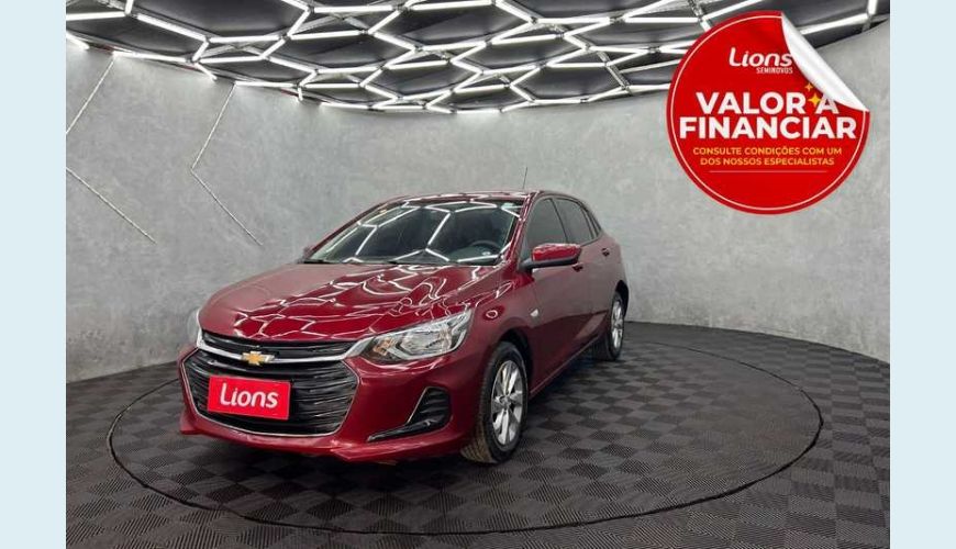 CHEVROLET ONIX LT 1.0 FLEX MANUAL 4P - VERMELHO - 2023 Foto 1 (Grande)