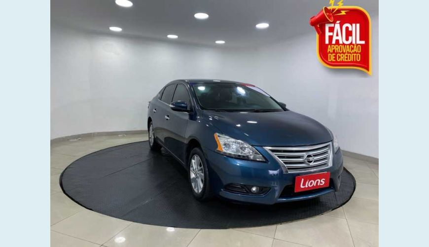 NISSAN SENTRA S 2.0 16V FLEX MANUAL 4P - AZUL - 2014 Foto 1 (Grande)