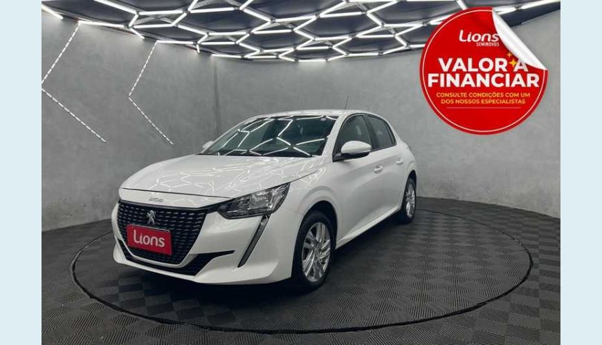 PEUGEOT 208 ACTIVE 1.6 16V FLEX AUT. 4P - BRANCO - 2022 Foto 1 (Grande)