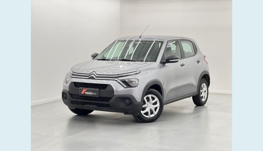 CITROËN C3 LIVE PK 1.0 FLEX MANUAL 4P - CINZA - 2024 Foto 1 (Grande)