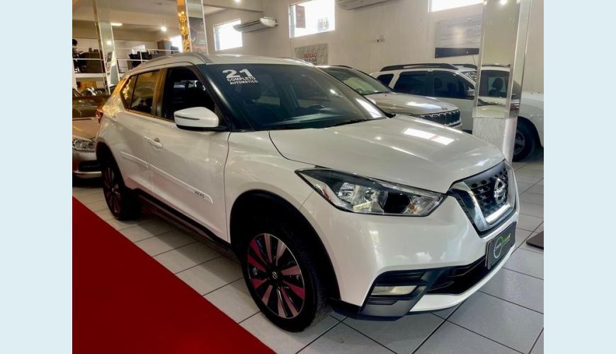 NISSAN KICKS SV 1.6 16V FLEX MANUAL 4P - BRANCO - 2021 Foto 1 (Grande)