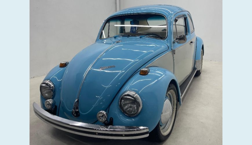 VOLKSWAGEN FUSCA MANUAL 4P - AZUL - 1973 Foto 1 (Grande)