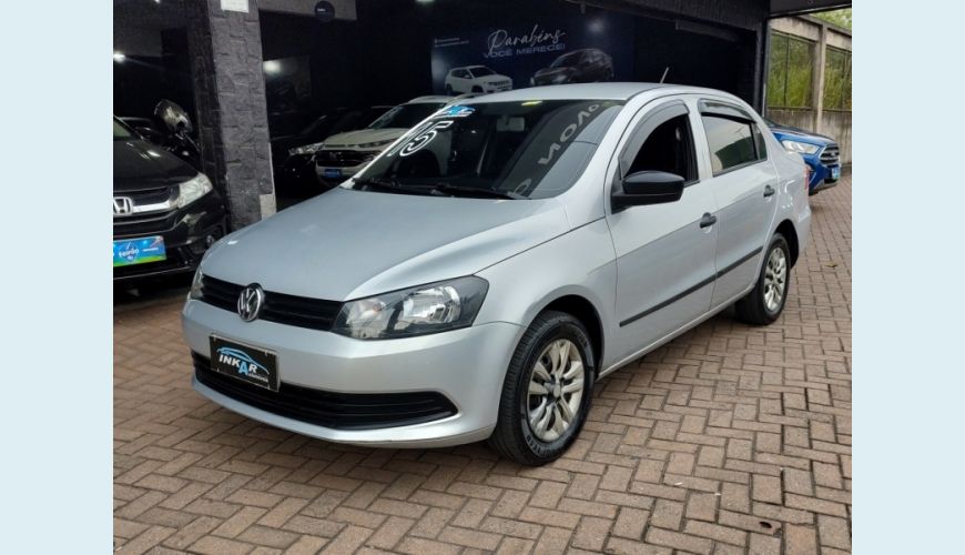 VOLKSWAGEN VOYAGE FLEX MANUAL 4P - PRATA - 2015 Foto 1 (Grande)