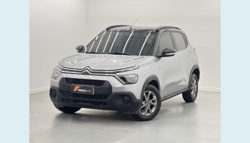 CITROËN C3 FEEL 1.0 FLEX MANUAL 4P - PRATA - 2023 Foto 1 (Grande)