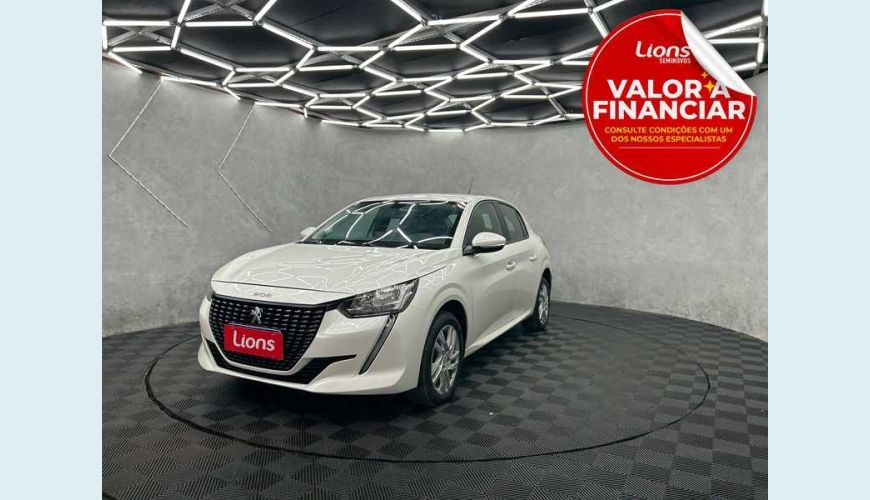 PEUGEOT 208 ACTIVE 1.6 FLEX AUT. 4P - BRANCO - 2023 Foto 1 (Grande)