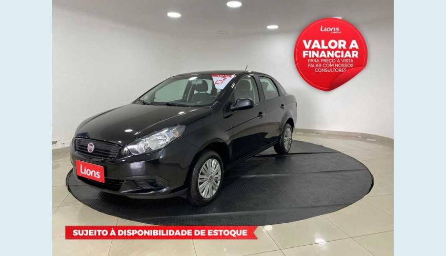 FIAT GRAND SIENA EVO ATTRACTIVE 1.4 8V FLEX MANUAL 4P - PRETO - 2021 Foto 1 (Grande)