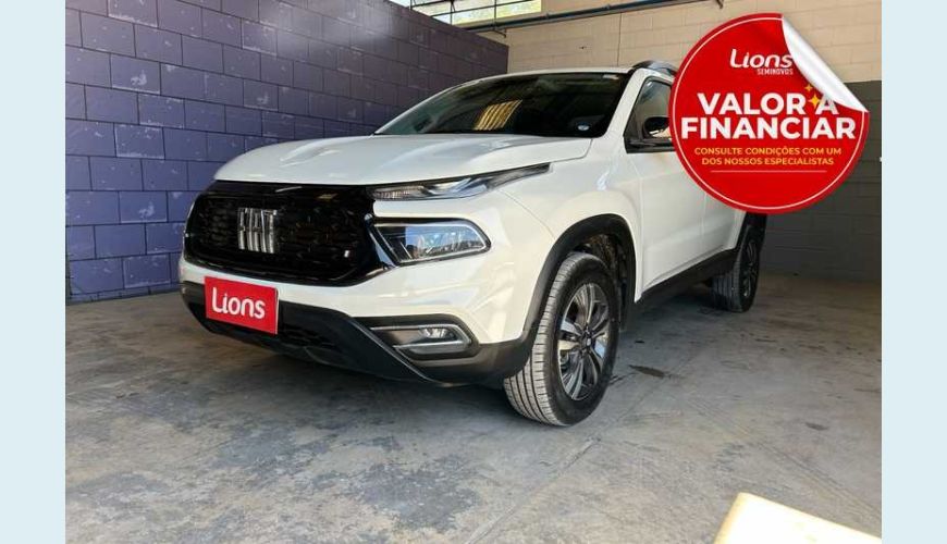 FIAT TORO FREEDOM 1.3 TURBO 270 FLEX AUT. 4P - BRANCO - 2024 Foto 1 (Grande)