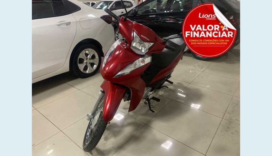 HONDA BIZ 110I CBS FLEX - VERMELHO - 2020 Foto 1 (Grande)