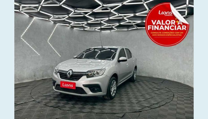RENAULT LOGAN ZEN 1.0 12V SCE FLEX MANUAL 4P - PRATA - 2022 Foto 1 (Grande)