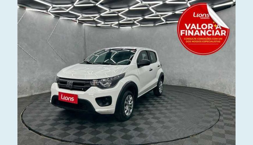 FIAT MOBI LIKE 1.0 FLEX MANUAL 4P - BRANCO - 2023 Foto 1 (Grande)