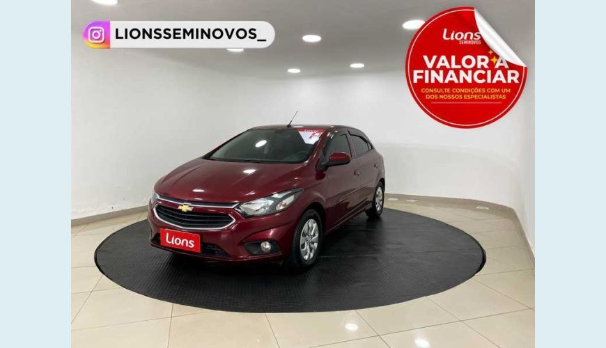 CHEVROLET ONIX LT SPE 1.0 FLEX MANUAL 4P - VERMELHO - 2018 Foto 1 (Grande)