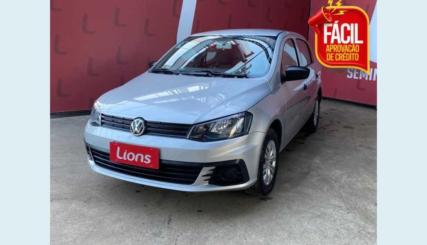 VOLKSWAGEN VOYAGE TRENDLINE 1.6 FLEX MANUAL 4P - PRATA - 2018 Foto 1 (Grande)