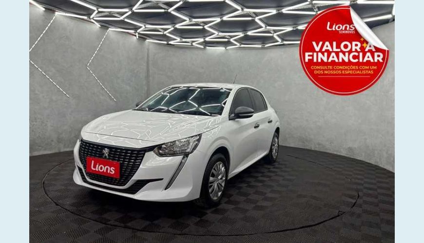 PEUGEOT 208 LIKE 1.0 FLEX MANUAL 4P - BRANCO - 2023 Foto 1 (Grande)