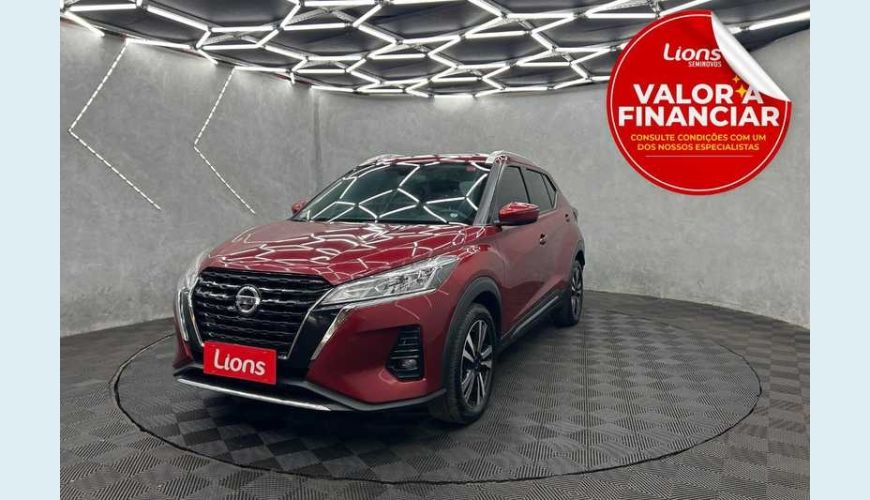NISSAN KICKS ADVANCE 1.6 FLEX MANUAL 4P - VERMELHO - 2022 Foto 1 (Grande)