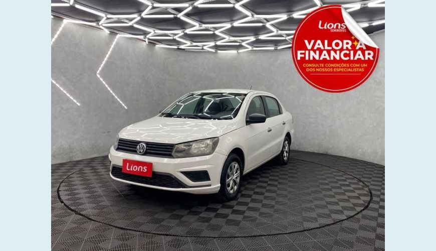 VOLKSWAGEN VOYAGE 1.0 MPI FLEX MANUAL 4P - BRANCO - 2020 Foto 1 (Grande)