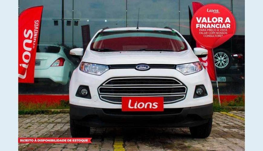 FORD ECOSPORT SE 1.6 16V FLEX MANUAL 4P - BRANCO - 2017 Foto 1 (Grande)