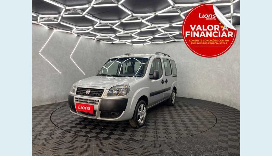 FIAT DOBLO ESSENCE 1.8 16V FLEX MANUAL 4P - PRATA - 2021 Foto 1 (Grande)