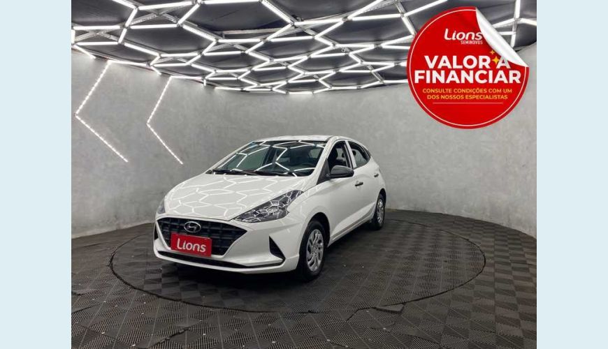 HYUNDAI HB 20 SENSE 1.0 FLEX MANUAL 4P - BRANCO - 2021 Foto 1 (Grande)