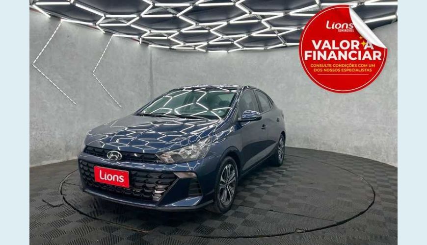 HYUNDAI HB 20S COMFORT 1.0 FLEX AUT. 4P - AZUL - 2024 Foto 1 (Grande)