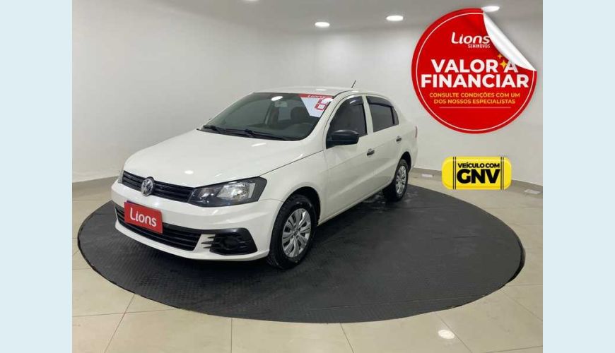 VOLKSWAGEN VOYAGE TRENDLINE 1.6 FLEX MANUAL 4P - BRANCO - 2018 Foto 1 (Grande)