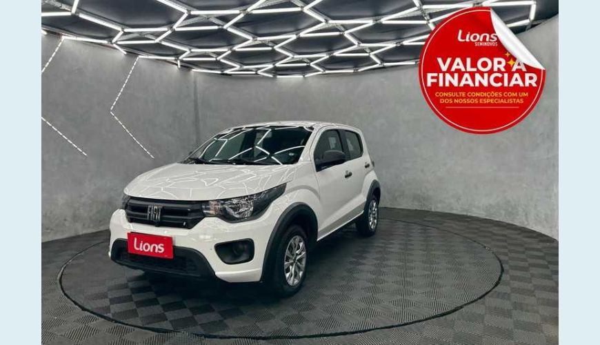 FIAT MOBI LIKE 1.0 FLEX MANUAL 4P - BRANCO - 2023 Foto 1 (Grande)