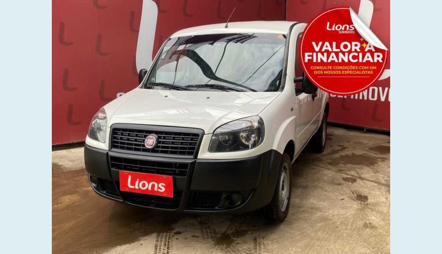 FIAT DOBLO CARGO 1.8 E.TORQ FLEX MANUAL 3P - BRANCO - 2021 Foto 1 (Grande)