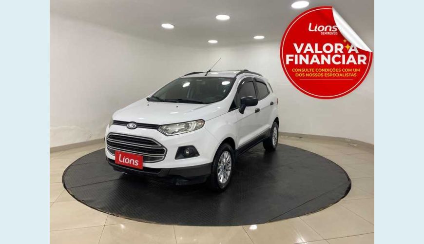 FORD ECOSPORT FREESTYLE 1.6 16V FLEX MANUAL 4P - BRANCO - 2014 Foto 1 (Grande)