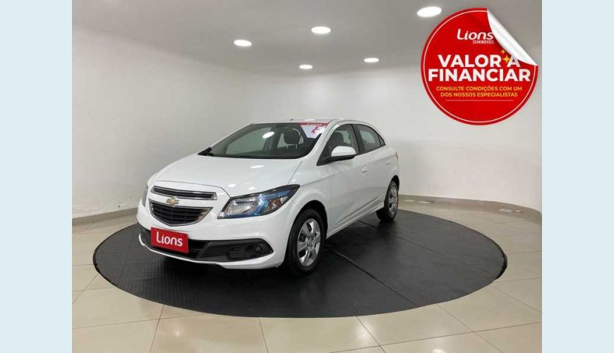 CHEVROLET ONIX LT 1.4 FLEX MANUAL 4P - BRANCO - 2016 Foto 1 (Grande)