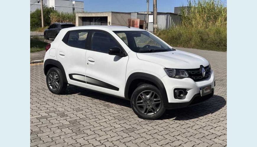 RENAULT KWID INTENSE 1.0 12V FLEX MANUAL 4P - BRANCO - 2019 Foto 1 (Grande)