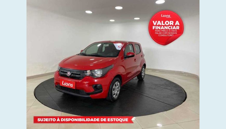 FIAT MOBI LIKE 1.0 FLEX MANUAL 4P - VERMELHO - 2018 Foto 1 (Grande)