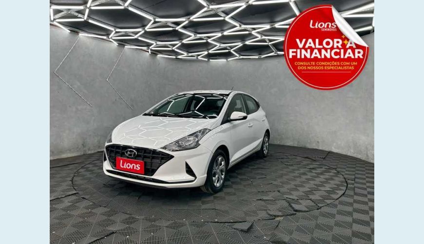 HYUNDAI HB 20 VISION 1.0 FLEX MANUAL 4P - BRANCO - 2022 Foto 1 (Grande)