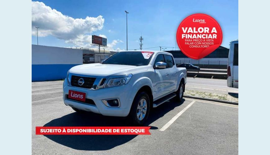 NISSAN FRONTIER CD XE 4X4 2.3 TD DIESEL AUT. 4P - BRANCO - 2019 Foto 1 (Grande)