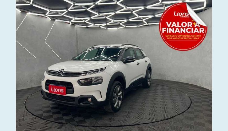 CITROËN C4 CACTUS FEEL 1.6 FLEX AUT. 4P - BRANCO - 2022 Foto 1 (Grande)