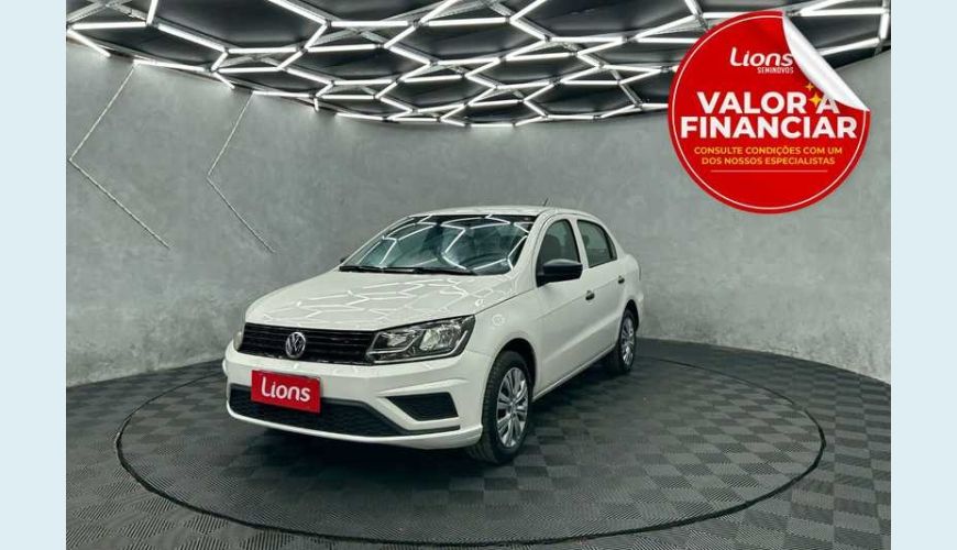 VOLKSWAGEN VOYAGE 1.0 MPI FLEX MANUAL 4P - BRANCO - 2023 Foto 1 (Grande)