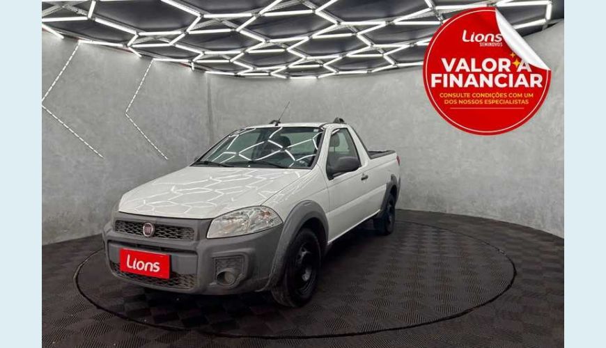 FIAT STRADA WORKING 1.4 FLEX MANUAL 2P - BRANCO - 2019 Foto 1 (Grande)