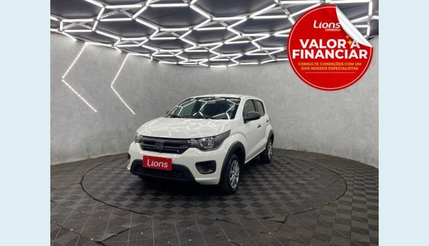 FIAT MOBI LIKE 1.0 FLEX MANUAL 4P - BRANCO - 2021 Foto 1 (Grande)