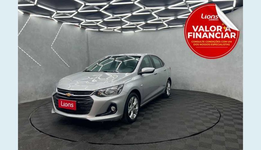 CHEVROLET ONIX PLUS LTZ 1.0 TURBO FLEX MANUAL 4P - PRATA - 2023 Foto 1 (Grande)