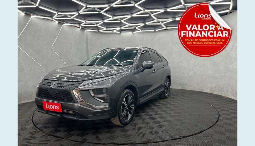 MITSUBISHI ECLIPSE CROSS GLS 1.5 TURBO AUT. 4P - CINZA - 2023 Foto 1 (Grande)