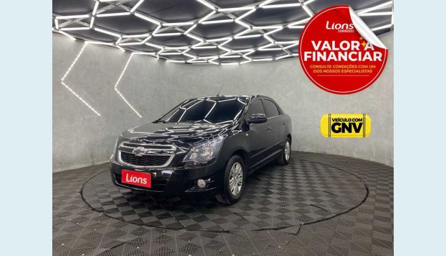 CHEVROLET COBALT LTZ 1.8 8V FLEX MANUAL 4P - PRETO - 2014 Foto 1 (Grande)