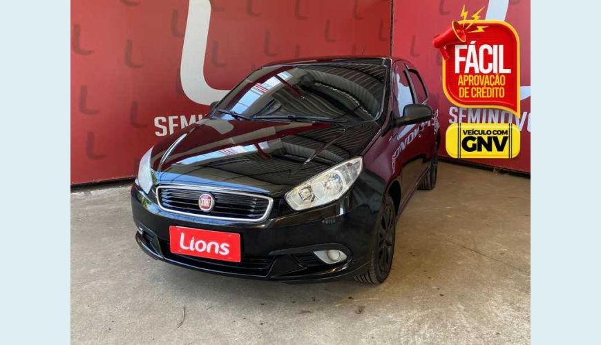 FIAT GRAND SIENA ESSENCE 1.6 16V FLEX MANUAL 4P - PRETO - 2017 Foto 1 (Grande)