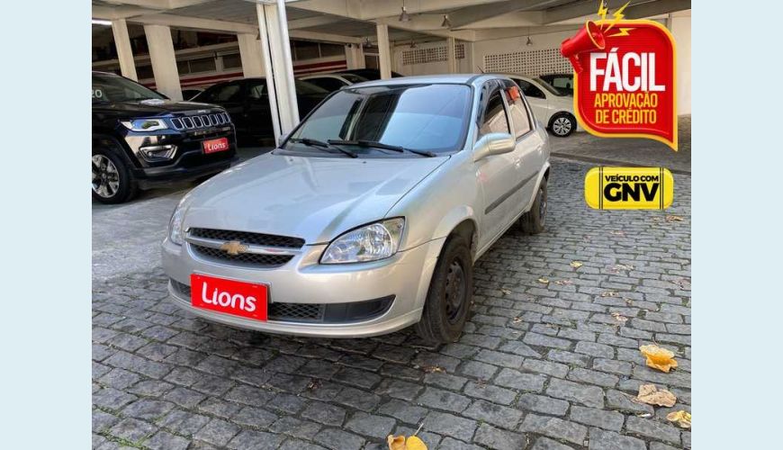 CHEVROLET CLASSIC LS 1.0 FLEX MANUAL 4P - PRATA - 2016 Foto 1 (Grande)