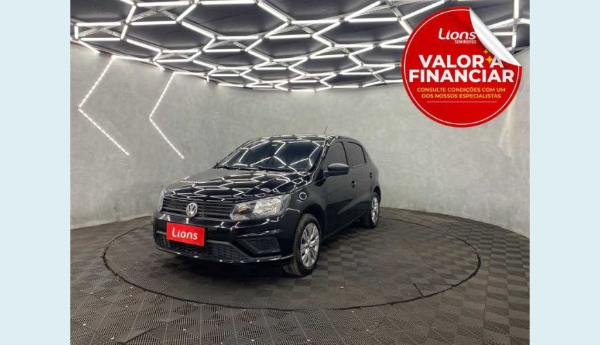 VOLKSWAGEN GOL 1.6 FLEX MANUAL 4P - PRETO - 2022 Foto 1 (Grande)