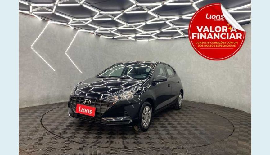 HYUNDAI HB 20 SENSE 1.0 FLEX MANUAL 4P - PRETO - 2022 Foto 1 (Grande)