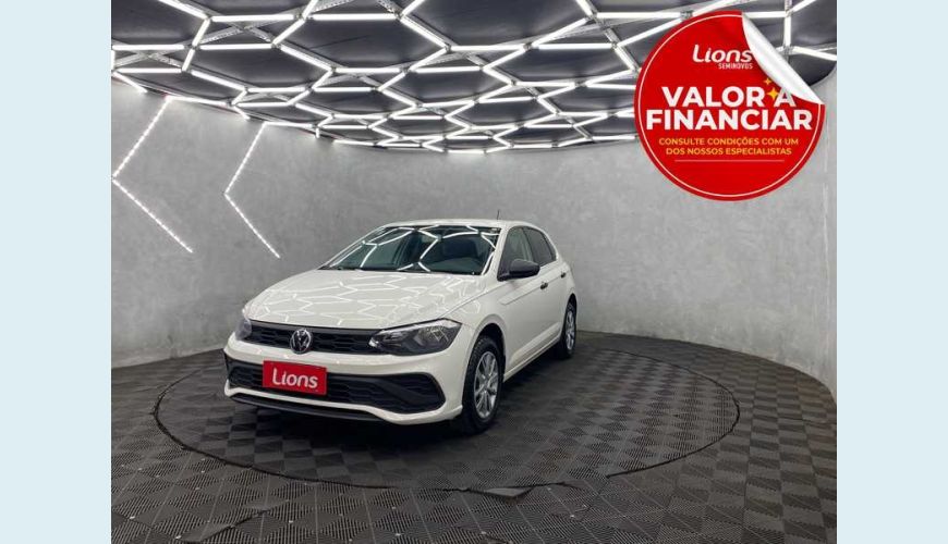 VOLKSWAGEN POLO TRACK 1.0 FLEX 12V MANUAL 4P - BRANCO - 2023 Foto 1 (Grande)