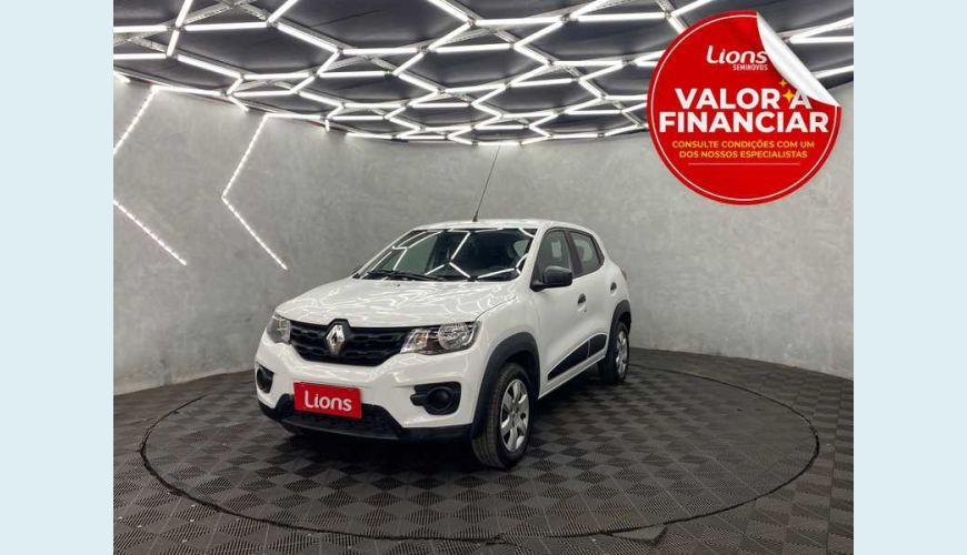 RENAULT KWID ZEN 1.0 12V FLEX MANUAL 4P - BRANCO - 2019 Foto 1 (Grande)