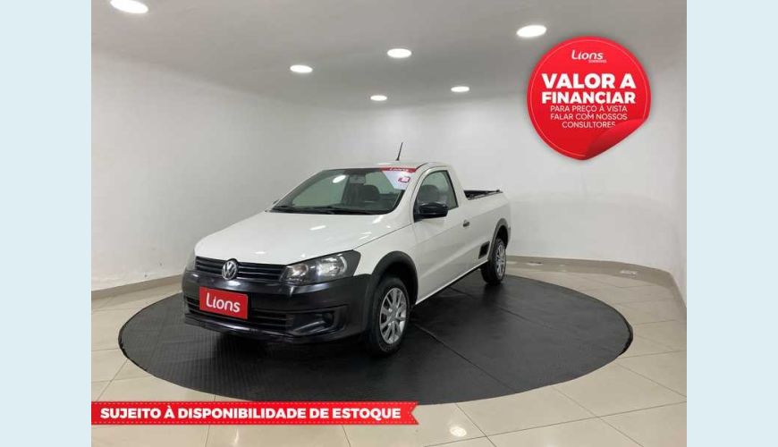 VOLKSWAGEN SAVEIRO STARTLINE 1.6 FLEX MANUAL 2P - BRANCO - 2016 Foto 1 (Grande)